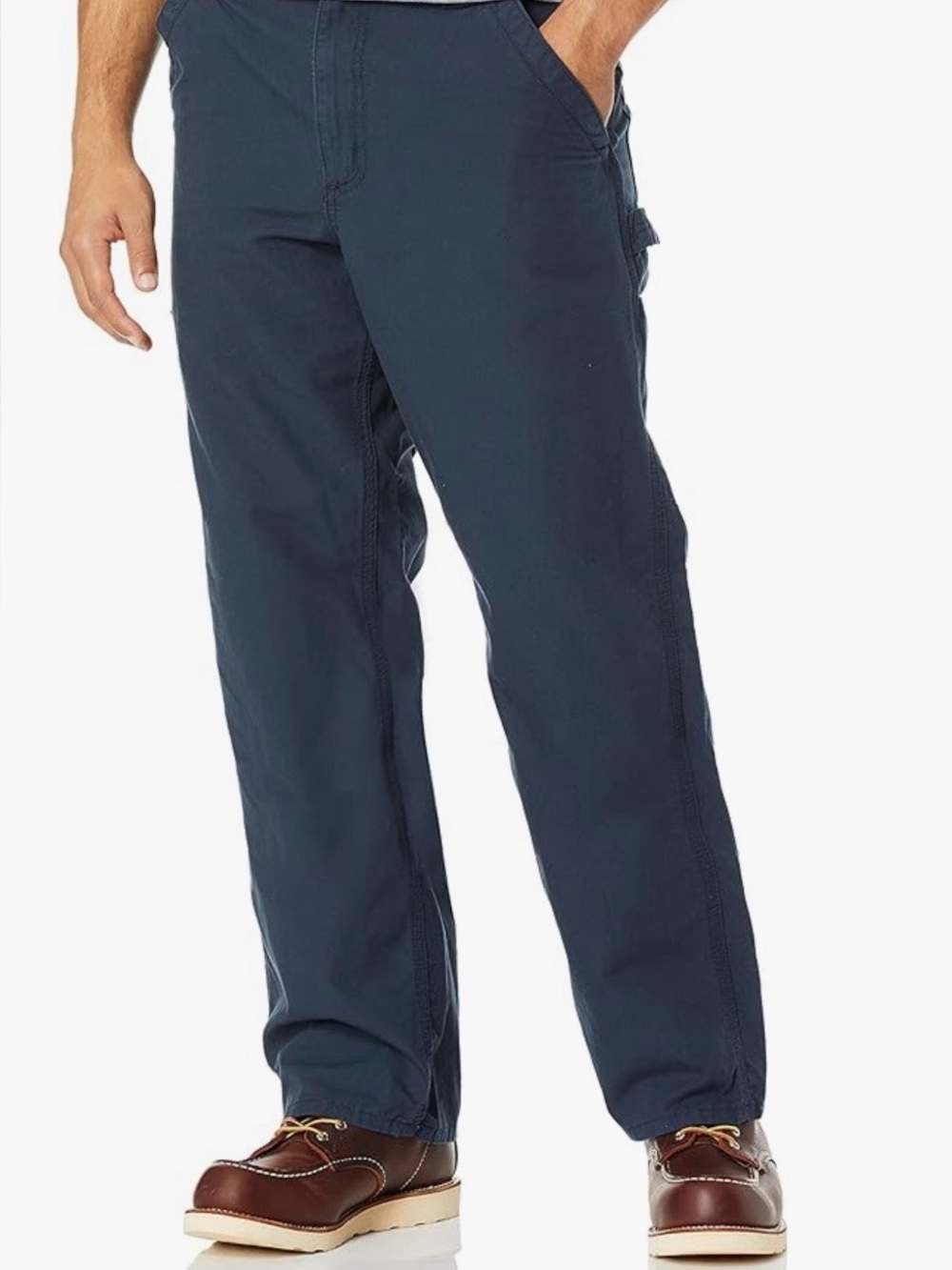 Tall! Carhartt Black Work Cargo Pants 35x36